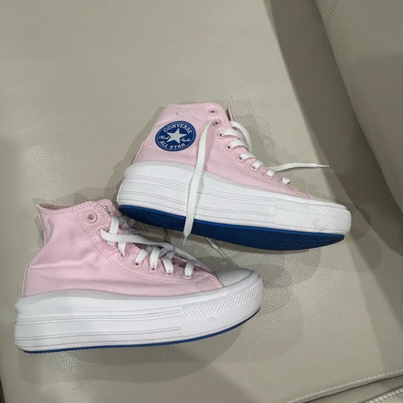 ⭐️PRICE ⬇️
 CONVERSE ALL STAR • Soft Pink High Tops • 6.5 • - Picture 3 of 11